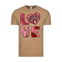 Vintage Coffee love with pink gemstone Vintage Tee - RanaPortraitStore