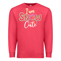 Cardinal l am snow cute Premium Sweatshirt - CowhideDigitalArt