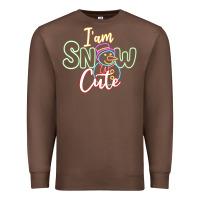 Chestnut l am snow cute Premium Sweatshirt - CowhideDigitalArt