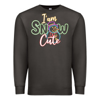 Smoke l am snow cute Premium Sweatshirt - CowhideDigitalArt
