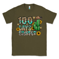 Army Green 100 days sharfer Classic Tee - SublimationCraftShop