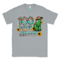 Heather Grey 100 days sharfer Classic Tee - SublimationCraftShop