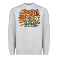 Heather Grey spice spice baby Heavyweight Sweatshirt - CowGirlArtShop