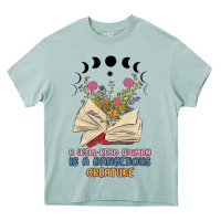 Arona a well read woman is a dangerous creature Heavy Core Tee - MaliasSmallBusiness