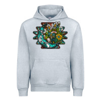 Heather Grey aztec moon Urban Hoodie - SublimationCraftShop