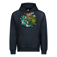 Navy aztec moon Urban Hoodie - SublimationCraftShop