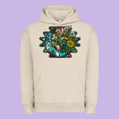 Aztec Moon Urban Hoodie Designed By Sublimationcraftshop