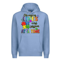 Colony Blue Changing lives one session at a time Premium Hoodie - FaDigitalArtStudio