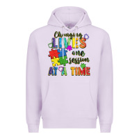 Lilac Changing lives one session at a time Premium Hoodie - FaDigitalArtStudio