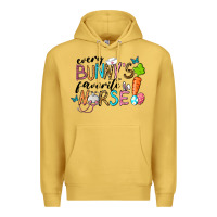 Antique Gold Every Bunnys Favorite Nurse Premium Hoodie - RanaPortraitStore