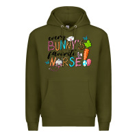 Army Green Every Bunnys Favorite Nurse Premium Hoodie - RanaPortraitStore