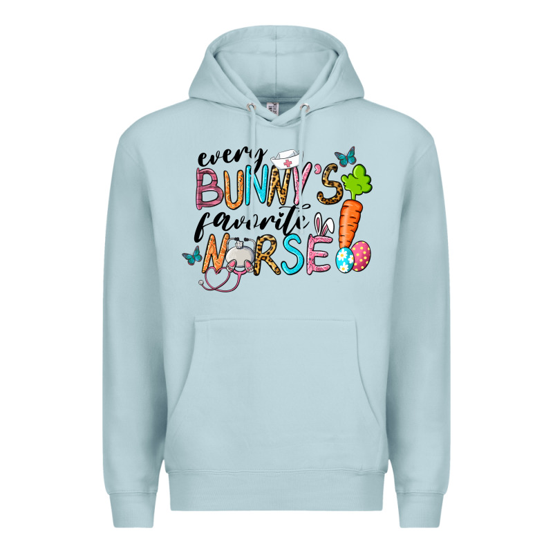Every Bunnys Favorite Nurse Premium Hoodie by RanaPortraitStore | Teevron