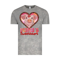 Cloud Rock mamas sweetheart baby pig Vintage Tee - RanaPortraitStore