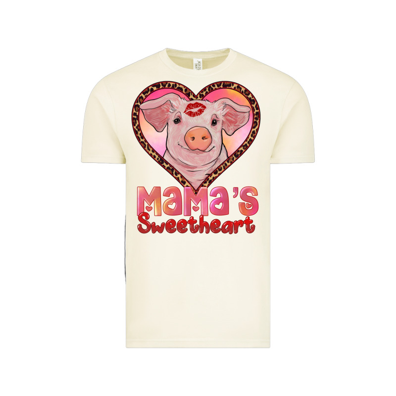 Mamas Sweetheart Baby Pig Vintage Tee by RanaPortraitStore | Teevron