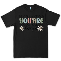 Black you are enough Premium Tee - MaliasSmallBusiness