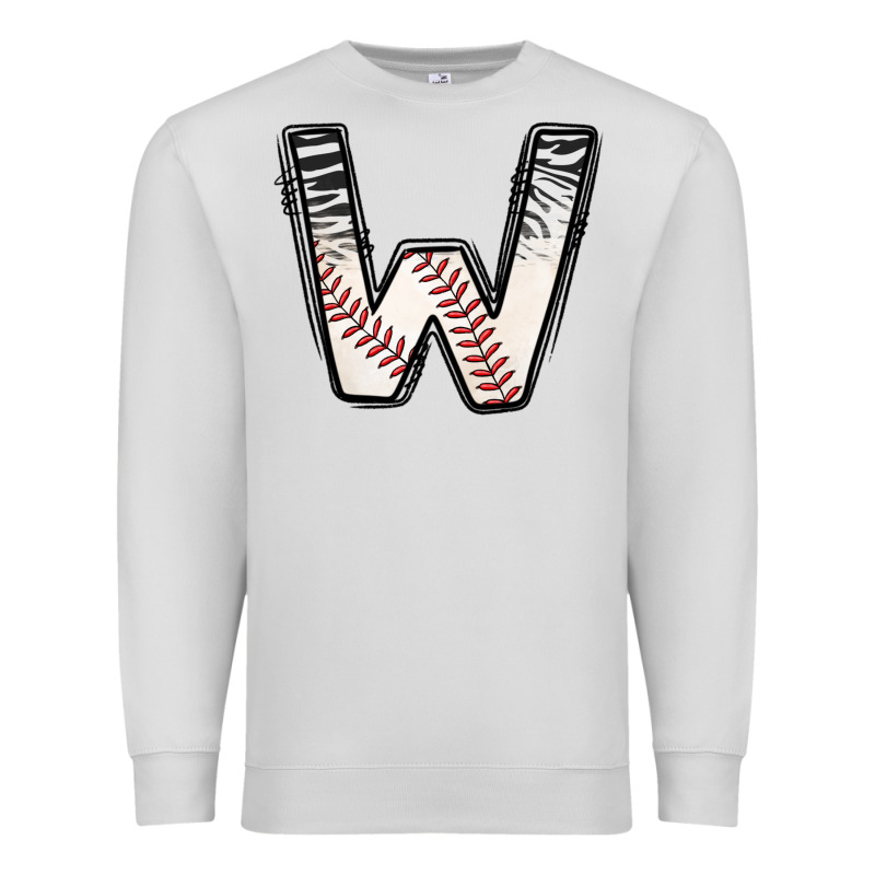 Baseball Alphabet Premium Sweatshirt by CowhideDigitalArt | Teevron