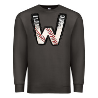 Smoke Baseball Alphabet Premium Sweatshirt - CowhideDigitalArt