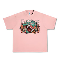 Salmon Football Mom Urban Heavy Tee - Bettercallsaul