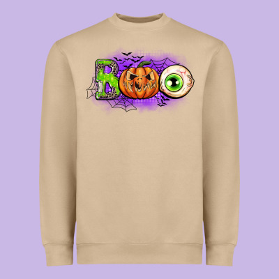 Boo Heavyweight Sweatshirt Designed By Cowgirlartshop