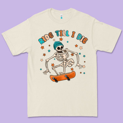 Ride Till I Die Premium Tee Designed By Maliassmallbusiness