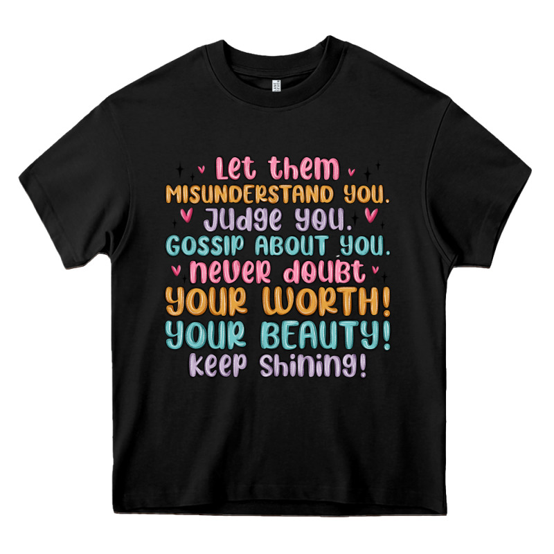 Let Them Heavy Core Tee by MaliasSmallBusiness | Teevron