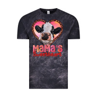 Cloud Black mamas sweetheart baby cow Vintage Tee - RanaPortraitStore