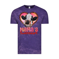 Cloud Purple mamas sweetheart baby cow Vintage Tee - RanaPortraitStore
