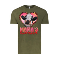 Vintage Olive mamas sweetheart baby cow Vintage Tee - RanaPortraitStore