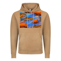 Vintage Camel California Golden Trout Garibaldi Fish Background Vintage Hoodie - Bettercallsaul