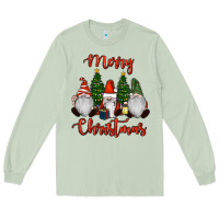 Matcha Merry Christmas Gnomes Long Sleeve Tee - RanaPortraitStore