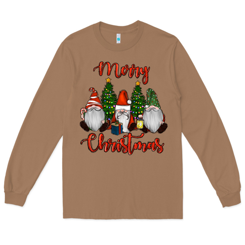Merry Christmas Gnomes Long Sleeve Tee by RanaPortraitStore | Teevron