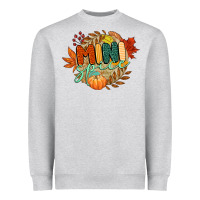 Heather Grey mini spice Heavyweight Sweatshirt - CowGirlArtShop