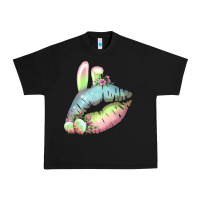 Black Eared Paster Color Easter Lips Urban Heavy Tee - Bettercallsaul