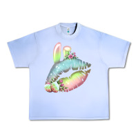 Grape Ice Eared Paster Color Easter Lips Urban Heavy Tee - Bettercallsaul