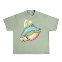 Oil Green Eared Paster Color Easter Lips Urban Heavy Tee - Bettercallsaul
