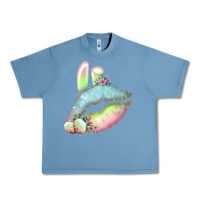 Pebble Blue Eared Paster Color Easter Lips Urban Heavy Tee - Bettercallsaul