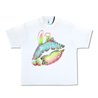 White Eared Paster Color Easter Lips Urban Heavy Tee - Bettercallsaul