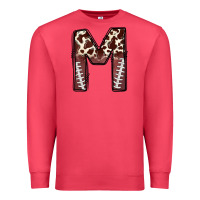 Cardinal name footballcow print letter m Premium Sweatshirt - CowhideDigitalArt