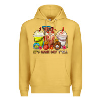 Antique Gold It's Game Day Y'all Softball,Baseball,Basketball C Premium Hoodie - FaDigitalArtStudio