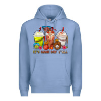Colony Blue It's Game Day Y'all Softball,Baseball,Basketball C Premium Hoodie - FaDigitalArtStudio