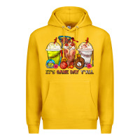 Lemon It's Game Day Y'all Softball,Baseball,Basketball C Premium Hoodie - FaDigitalArtStudio