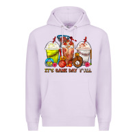 Lilac It's Game Day Y'all Softball,Baseball,Basketball C Premium Hoodie - FaDigitalArtStudio
