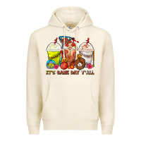 Tofu It's Game Day Y'all Softball,Baseball,Basketball C Premium Hoodie - FaDigitalArtStudio
