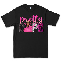 Black pretty dope afro woman Premium Tee - NancyCooperArtShop