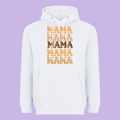 Fall Mama Heavyweight Hoodie Designed By Bundleandbundleshop