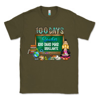 Army Green 100 days smarter 100 dias mas brillante Classic Tee - SublimationCraftShop
