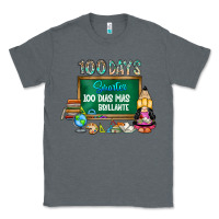 Charcoal Heather 100 days smarter 100 dias mas brillante Classic Tee - SublimationCraftShop