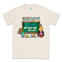 Natural 100 days smarter 100 dias mas brillante Classic Tee - SublimationCraftShop