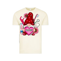 Vintage Arctic valentines day dentist gnome Vintage Tee - RanaPortraitStore