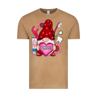 Vintage Camel valentines day dentist gnome Vintage Tee - RanaPortraitStore